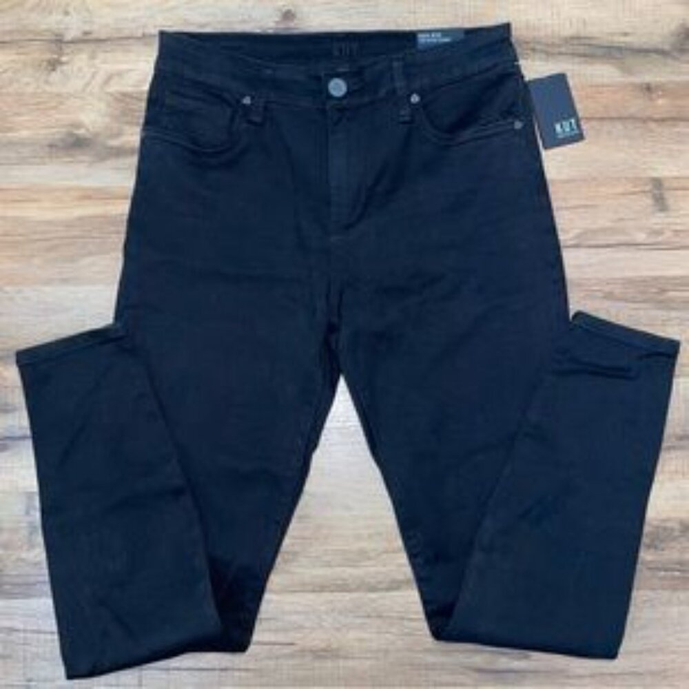 NWT Kut From the Kloth High Rise Toothpick Skinny Black Jeans